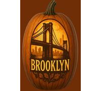 Brooklyn Bridge Pumpkin Journal: Great for journaling, note-taking, sketching, or daily reflections