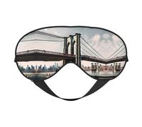 Brooklyn Bridge S - Antifaz unisex para dormir con presión ocular cero, cubierta suave para sombra de ojos para viajes