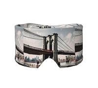 Brooklyn Bridge S Print - Orejeras para dormir de viaje, bloqueo de ruido y cobertura de luz, ayuda para dormir