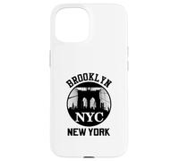 Brooklyn Bridge Shirt, Brooklyn New York City Graphic Design Carcasa para iPhone 15