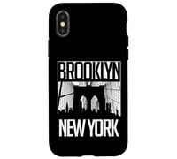 Brooklyn Bridge Shirt, Brooklyn New York City Graphic Design Carcasa para iPhone X/XS