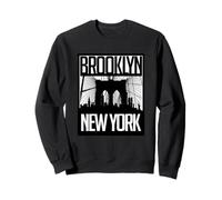 Brooklyn Bridge Shirt, Brooklyn New York City Graphic Design Sudadera