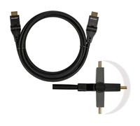 Brooklyn HQ Cable HDMI 2m Flex-Kabel 90°180° Conector Angular para TV Full HD
