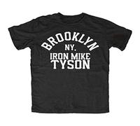 Brooklyn Iron Mike Tyson T-Shirt Mens Round Neck Short Sleeves Cotton tee Shirt Bottoming T Shirt Fashion Tops Clothing Size M