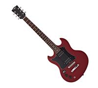 Brooklyn Left Handed Electric Guitar by Gear4music Red