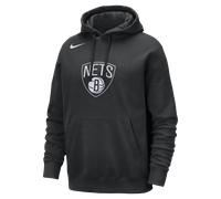 Brooklyn Nets Club Sudadera con capucha Nike de la NBA - Hombre - Negro XS