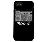 Brooklyn New York Boom Box 1980s Nostalgia Carcasa para iPhone SE (2020) / 7/8