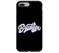 Brooklyn New York City Illustration Outfit Graphic Design Carcasa para iPhone 7 Plus/8 Plus