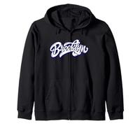 Brooklyn New York City Illustration Outfit Graphic Design Sudadera con Capucha