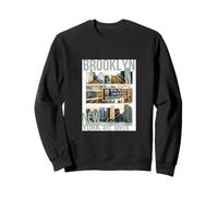 Brooklyn New York Skyline tee Shirts, Brooklyn New York City Sudadera