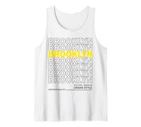 Brooklyn New York Urban Style Camiseta sin Mangas
