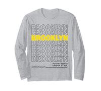 Brooklyn New York Urban Style Manga Larga