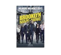 Brooklyn Nine-Nine TV Series Póster en Lienzo, Decoración, Pintura, Arte, Dormitorio, Salón, Oficina, Pinturas, Decoración Moderna del Hogar Arte de Pared, Impresión de 08 x 12 pulgadas (20 x 30 cm)