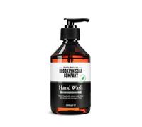 Brooklyn Soap Company Lavado a mano nuez moscada y madera de cedro - 300 ml | Jabón líquido vegano con aloe vera: limpieza suave y cuidado hidratante