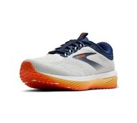 BROOKS 1104351D130 Revel 7 Hombre White/Peacoat/Orange EU 42.5
