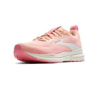 BROOKS Trace 4, Sneaker Mujer, Melocotón Tropical/Clavel/Gris, 39 EU