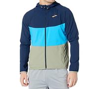 BROOKS 211385465 Canopy Jacket Jacket Hombre Navy/Spring Break/Pebble Tamaño 30