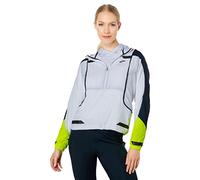 BROOKS 221560134 Run Visible Convertible Jacket Jacket Mujer White/Asphalt/Nightlife Tamaño 40