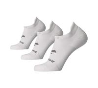 Calcetines de running brooks run-in no show 3-pack white 38 - 41