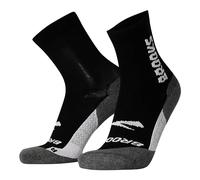 BROOKS 280495039 Ghost Crew Socks Unisex Adult Black/BR Crew Tamaño 30
