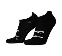 BROOKS 280498001 Ghost No Show Socks Unisex Adult Black Tamaño 25