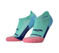 BROOKS 280498413 Ghost No Show Socks Unisex Adult Salt Air/Pink Tamaño 30
