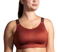 BROOKS 350086639 Dare Scoopback Run Bra Sports Bra Mujer Copper/Run Raisin/Ice Blue Tamaño 032AB