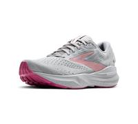Brooks Adrenaline GTS 24 - Tenis de Correr para Mujer, Aleación/Blanco/céfiro, 10 X-Wide