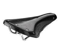 Brooks B17 S Imperial - Sillín de bicicleta urbana, color negro, modelo para mujeres