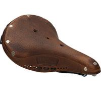 Brooks B17 S Mujeres Aged DarkTan Con Rieles De Acero Negro