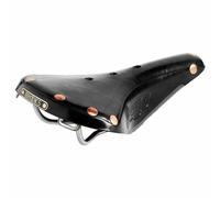 Brooks B17 Special Asiento de Bici Titanio - Negro con Remaches de Cobre