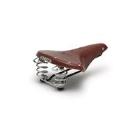 Silla De Bicicleta Brooks B67 Con Resortes De Cromo De Cuero HONEY