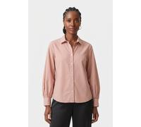 Brooks Brothers Balloon Sleeve Shirt Cotton Salmon Talla: S | Camisas Outlet | Mujer | Rojo