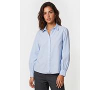 Brooks Brothers Balloon Sleeve Shirt Cotton Sky Blue Talla: S | Camisas Outlet | Mujer | Azul