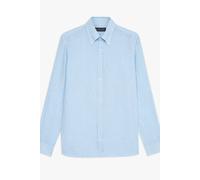Brooks Brothers Button Down Shirt Linen Light Blue Talla: XXXL | Camisas Casuales Outlet | Hombre | Blanco