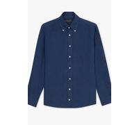 Brooks Brothers Button Down Shirt Linen Navy Talla: XXXL | Camisas Casuales Outlet | Hombre | Blanco