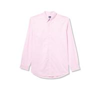 Brooks Brothers Camisa Deportiva Oxford elástica de Manga Larga para Hombre, Color Rosa, Talla 1X-2X, Rosa, 1X-2X