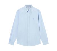 Brooks Brothers - Camisa Oxford de Corte Regular Sin Planchado con Botones - Shirts - Hombre - Azul - S -