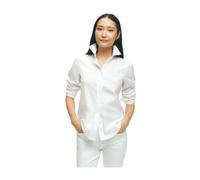 Brooks Brothers- Camisa Oxford Non-Iron Supima Stretch Pinpoint- Blouses & Shirts- Mujer- Blanco- 2XS- Camisa Oxford Non-Iron Supima Stretch Pinpoint