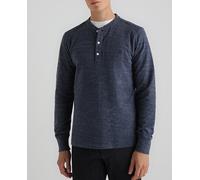 Brooks Brothers Camiseta de hombre azul de manga larga. Azul 2 (S)