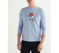 Brooks Brothers Camiseta de hombre multicolor de manga larga. Multicolor 2 (S)