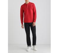 Brooks Brothers Camiseta de hombre roja de manga larga. Rojo 5 (XL)