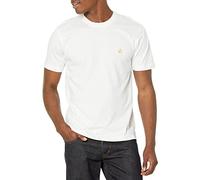 Brooks Brothers Men's Supima Cotton Short Sleeve Crewneck Logo T-Shirt, White