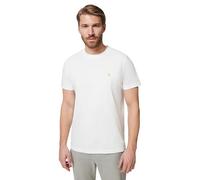 Brooks Brothers Men's Supima Cotton Short Sleeve Crewneck Logo T-Shirt, White