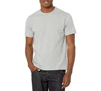Brooks Brothers Camiseta Supima de Algod n de Manga Corta con Cuello Redondo para Hombre, Gris Claro Jaspeado, XX-Large