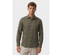 Brooks Brothers Classic Collar Shirt Linen Brown Talla: L | Camisas Casuales Outlet | Hombre | Marrón
