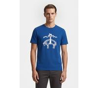 Brooks Brothers Cotton T-shirt Open Blue Talla: XL | Camisetas con Decoración Impresa Outlet | Hombre | Azul