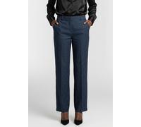 Brooks Brothers Front Trousers Linen Blue Talla: XS | Pantalones Formales Outlet | Mujer | Azul