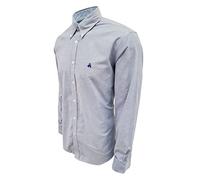Brooks Brothers Men's Madison Classic Fit Supima Button Down Shirt (X-Large, Blue (Blue Logo))