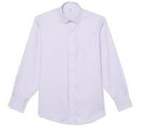 Brooks Brothers Men's Non-Iron Stretch Twill Solid Ainsley Spread Collar Dress Shirt, Lavender